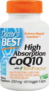 BEST CoQ10 с Биоперин 200мг / BEST CoQ10 with Bioperine 200 mg