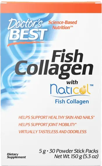 Doctor's Best Fish Collagen With Naticol Рибен Колаген
