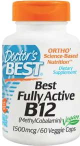 BEST Fully Active B12 / Methylcobalamin 1500 mcg