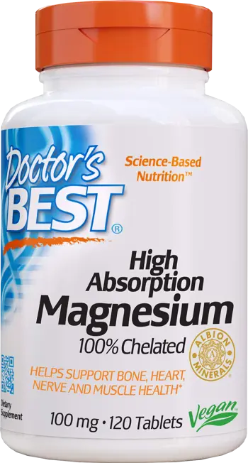 BEST 100% Хелатиран Магнезий / BEST High Absorption 100% Chelated Magnesium
