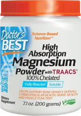 BEST Магнезий на Прах / BEST High Absorption Magnesium Powder with TRAACS