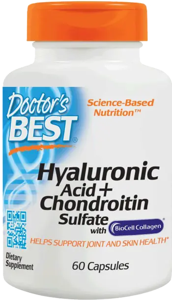 BEST Хиалуронова киселина + Хондроитинов сулфат / BEST Hyaluronic Acid + Chondroitin Sulfate / with BioCell Collagen
