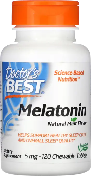 Doctor's Best Melatonin 5 mg За по-добър сън