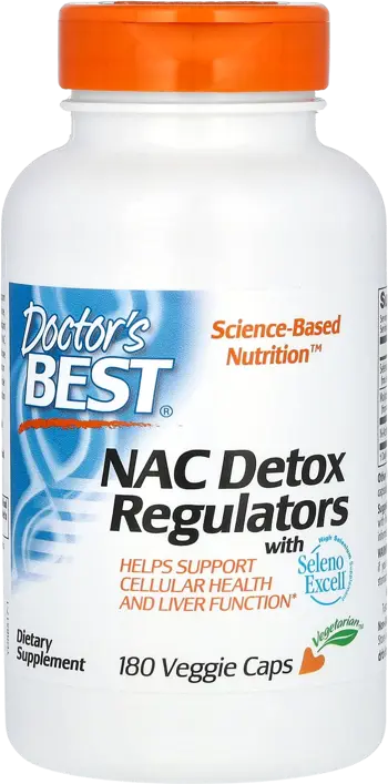 BEST Ацетил-Цистеин 600 мг / BEST NAC Detox Regulators 600 mg