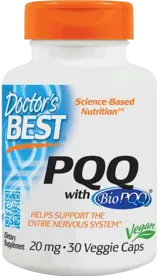 Doctor's Best PQQ 20 mg BioPQQ® За подкрепа на нервната система и енергията х 30 капсули