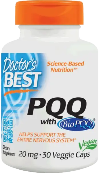 Doctor's Best PQQ 20 mg BioPQQ® За подкрепа на нервната система и енергията х 30 капсули