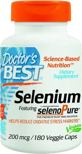 Doctor's Best Selenium 200 mcg За силен имунитет и антиоксидантна защита