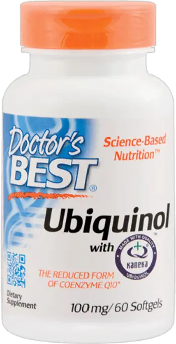 Doctor's Best Ubiquinol Kaneka QH 100 mg Активна форма на CoQ10