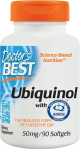 Doctor's Best Ubiquinol Kaneka QH 50 mg За сърдечно здраве и енергия