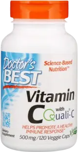 Doctor's Best Vitamin C with Quali™ C 500 mg Витамин Ц с Quali-C