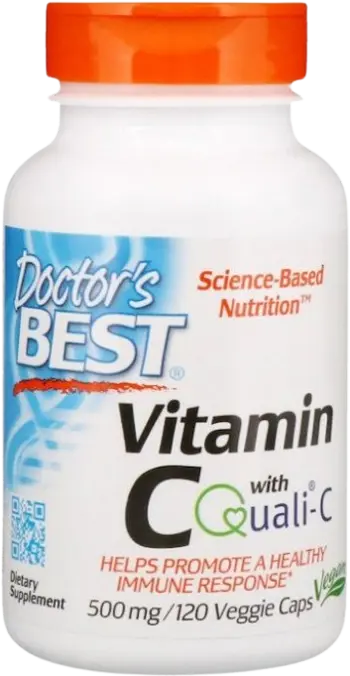 Doctor's Best Vitamin C with Quali™ C 500 mg Витамин Ц с Quali-C