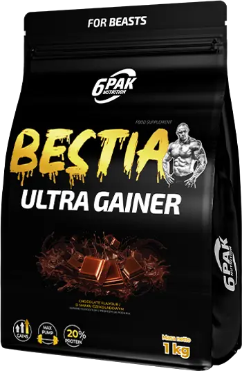 6PAK Nutrition BESTIA Ultra Gainer Гейнър