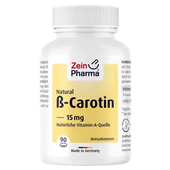 ZEINpharma Бета Каротин (Beta-Carotene) 15 mg Гел Капсули х 90 капсули