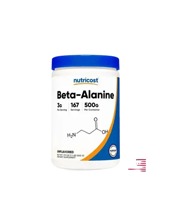 Nutricost Beta-Alanine За издръжливост и тренировъчна мощ 500 g прах