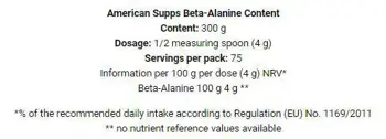 Beta-Alanine Powder | High Absorption