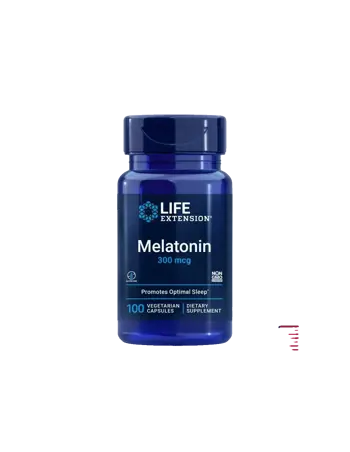 Life Extension Melatonin 300 µg За по-бързо заспиване и качествен сън
