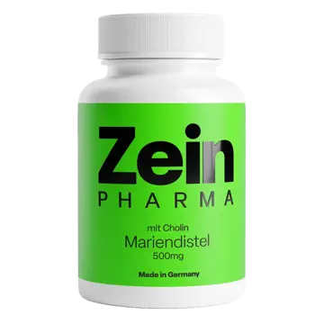 ZEINpharma Бял Трън Силимарин с Холин 500 мг – За здраве на черния дроб х 100 капсули