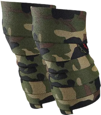 Бинтове за коляно Red Line Knee Wraps - Camo