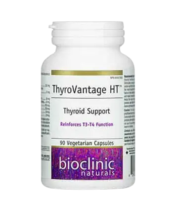 Bioclinic Naturals Thyro Vantage HT 436 мг Тироидна Подкрепа - 90 капсули, 90 дози