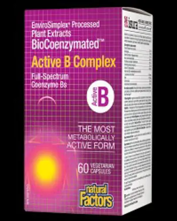 BioCoenzymated Active B-Complex 60 капсули