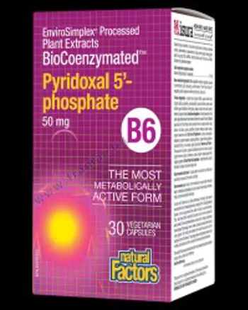 BioCoenzymated P-5-P / Pyridoxal 5-Phosphate B6 50 mg 30 капсули, 30 Дози