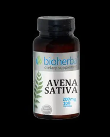 Bioherba Avena Sativa 200 mg Екстракт от зелен овес х 100 капсули
