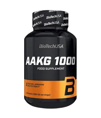 BIOTECH USA AAKG 1000 мг - 100 таблетки, 50 дози