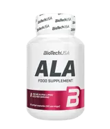 BIOTECH USA ALA (Алфа-Липоева Киселина) 250 мг - 50 капсули, 50 дози