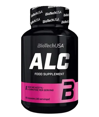 BIOTECH USA ALC Ацетил Л-Карнитин с Цинк - 60 капсули, 30 дози