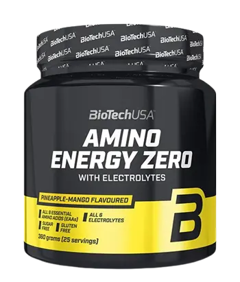 BIOTECH USA Amino Energy Zero with Electrolytes Аминокиселини с Електролити - 360 грама, 25 дози