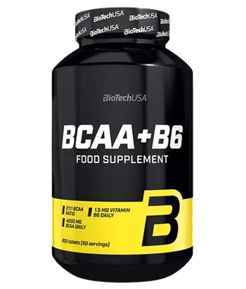 BIOTECH USA BCAA + B6 БЦАА Аминокиселини + Витамин B6