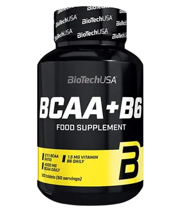 BIOTECH USA BCAA + B6 БЦАА Аминокиселини + Витамин B6