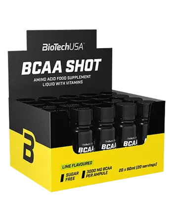 BIOTECH USA BCAA Shot Box БЦАА Предтренировъчен Шот