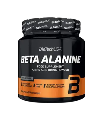BIOTECH USA Бета Аланин Powder 4000 мг - 300 грама, 75 дози