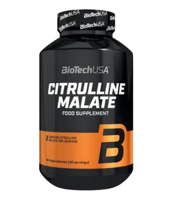 BIOTECH USA Citrulline Malate Цитрулин Малат - 90 капсули, 45 дози