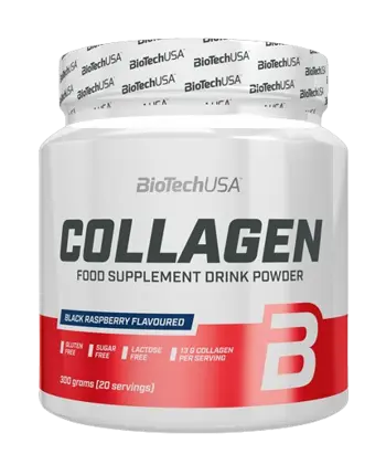 BIOTECH USA Collagen Колаген с Хиалуронова Киселина - 300 грама, 20 дози