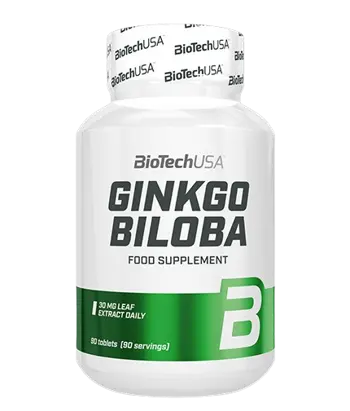 BIOTECH USA Гинко Билоба 80 мг - 90 таблетки, 90 дози