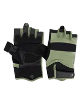BIOTECH USA JAKE Gloves Green Спортни Ръкавици с Отворени Пръсти
