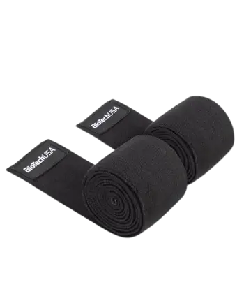 BIOTECH USA Knee Wraps 200 см Black Наколенници