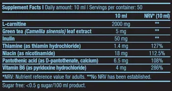 BIOTECH USA Л-Карнитин 100.000 - 500 мл, 50 дози