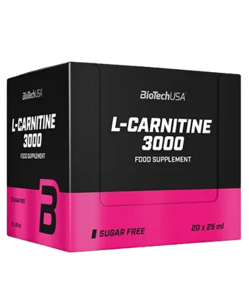 BIOTECH USA Л-Карнитин 3000 Box - 20 ампули, 25 мл доза