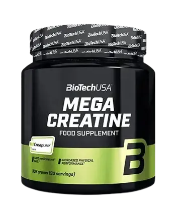 BIOTECH USA Mega Creatine Креатин Creapure® на Прах - 306 грама, 90 дози