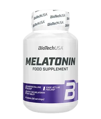 BIOTECH USA Melatonin Meлaтoнин - 90 таблетки, 90 дози