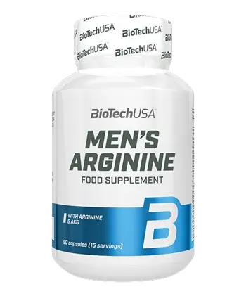 BIOTECH USA Men's Arginine (Специално разработен Аргинин за Мъже) - 90 капсули, 15 дози