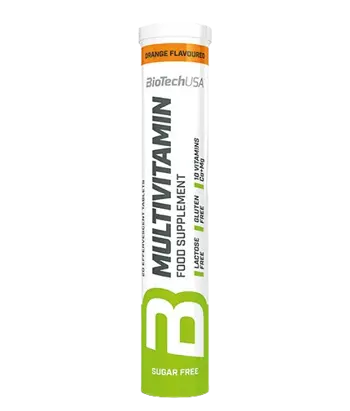 BIOTECH USA Multivitamin / 20 Effervescent Tabs Мултивитамини на Ефервесцентни Таблетки - 20 таблетки, 20 дози