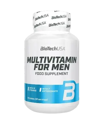 BIOTECH USA Мултивитамини за Мъже - 60 таблетки, 30 дози