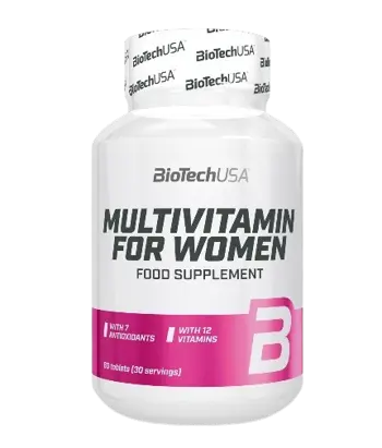 BIOTECH USA Мултивитамини за Жени - 60 таблетки, 30 дози