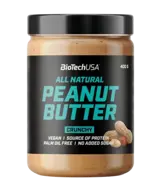 BIOTECH USA Peanut Butter Crunchy 100% Натурално Хрупкаво Фъстъчено Масло