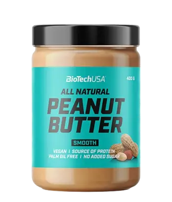 BIOTECH USA Peanut Butter Smooth Натурално Фъстъчено Масло