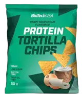 BIOTECH USA Protein Tortilla Chips Протеинов Тортила Чипс - 50 грама, 1 порция